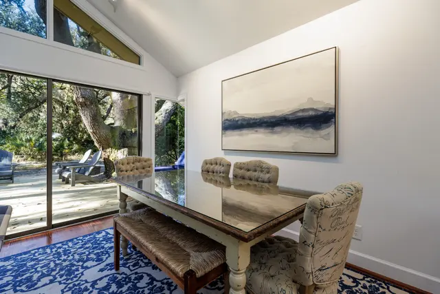 Dining area of this home in Sea Pines