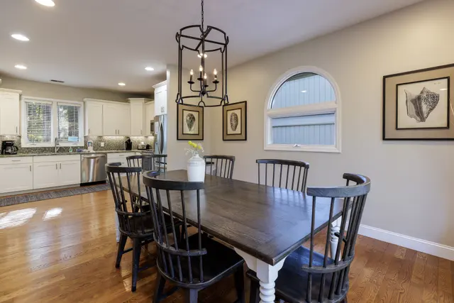 Dining area of this home in Sea Pines