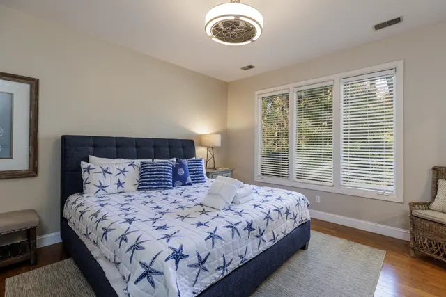 Bedroom of this home in Sea Pines