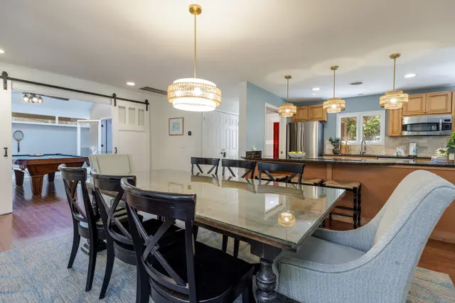Dining area of this home in Sea Pines