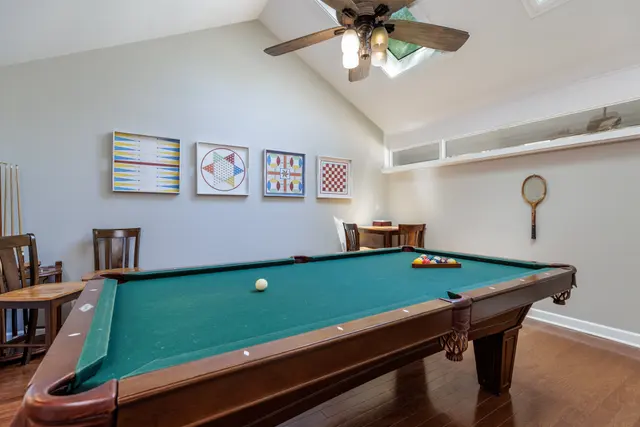 Game room of this home in Sea Pines