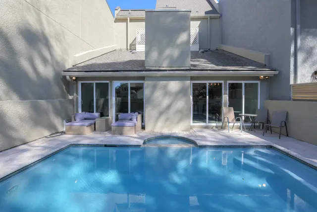 Pool of this home in Sea Pines