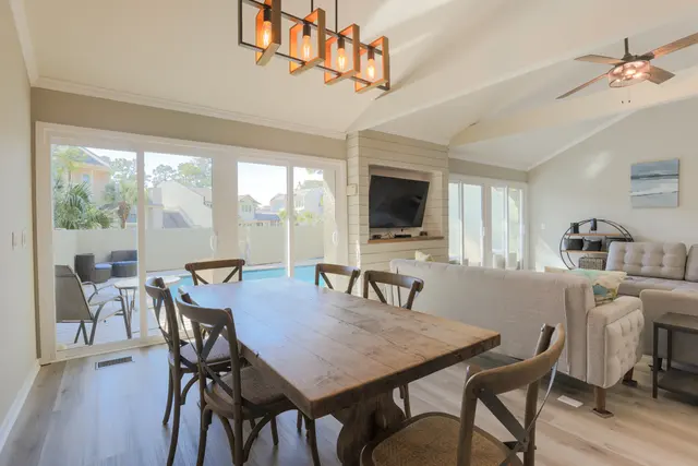 Dining area of this home in Sea Pines