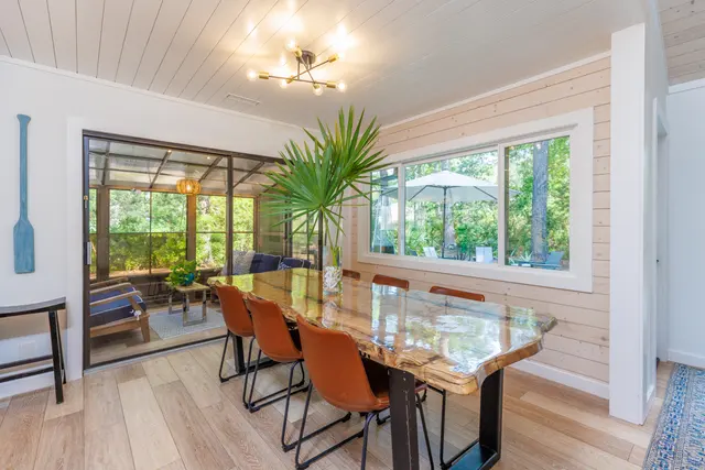 Dining area of this home in Sea Pines