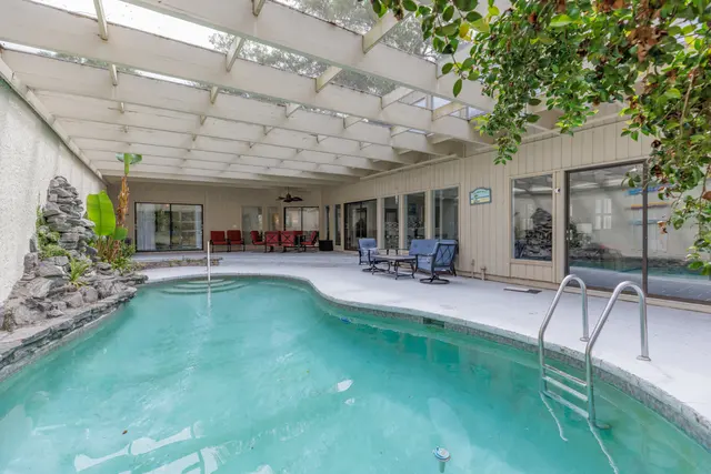 Pool of this home in Sea Pines