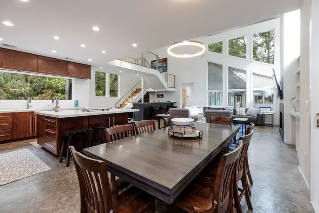 Dining area of this home in Sea Pines