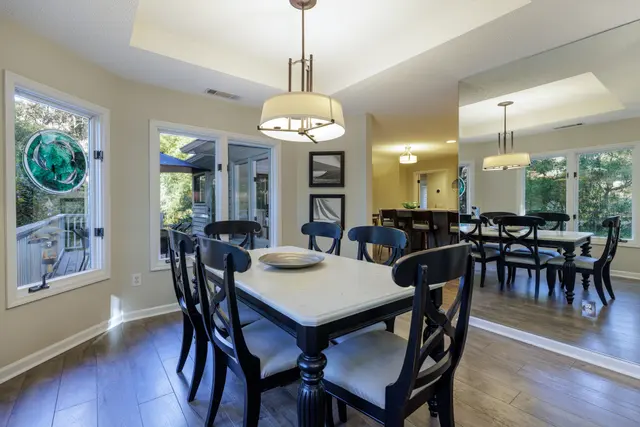 Dining area of this home in Sea Pines