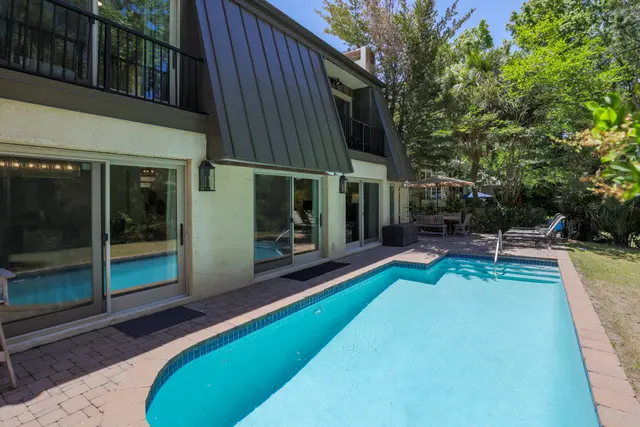 Pool of this home in Sea Pines