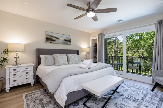 Bedroom of this home in Sea Pines
