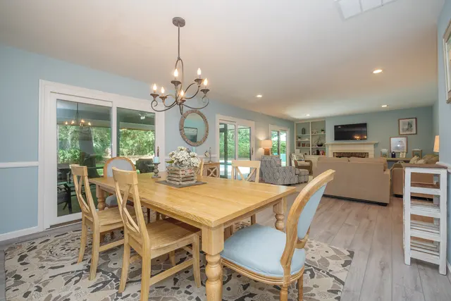 Dining area of this home in Sea Pines