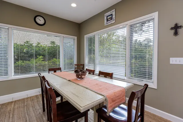 Dining area of this home in Sea Pines