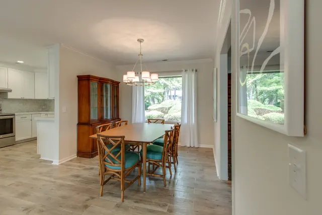 Dining area of this home in Sea Pines