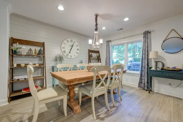 Dining area of this home in Sea Pines