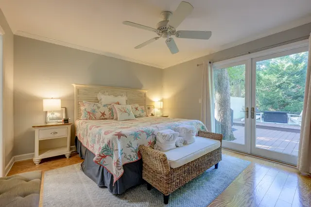 Bedroom of this home in Sea Pines