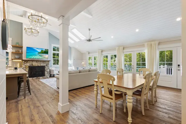 Dining area of this home in Sea Pines