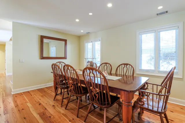 Dining area of this home in Sea Pines