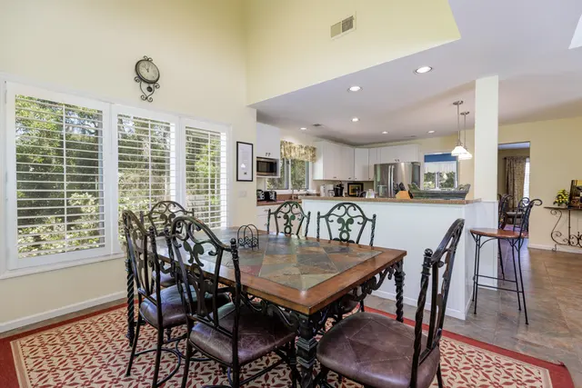 Dining area of this home in Sea Pines