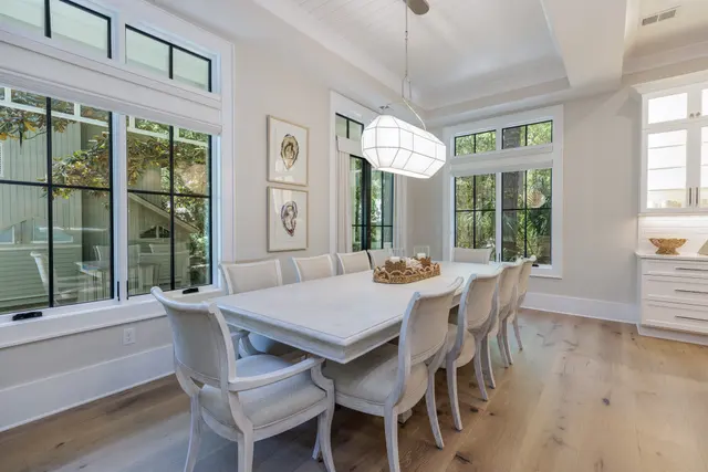 Dining area of this home in Sea Pines