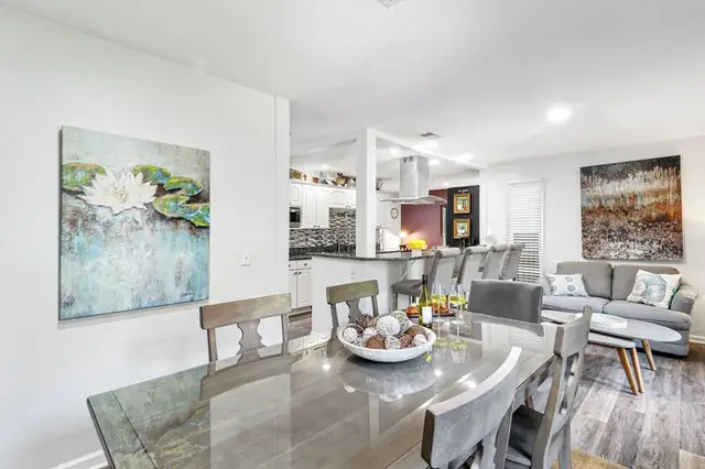 Dining area of this home in Sea Pines