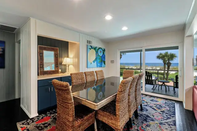 Dining area of this home in Sea Pines