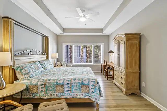 Bedroom of this home in Sea Pines
