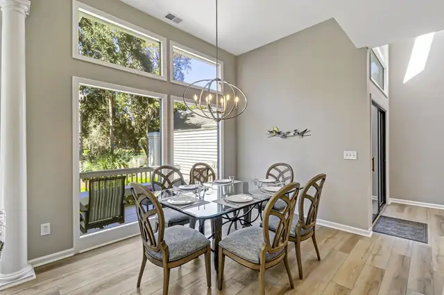 Dining area of this home in Sea Pines