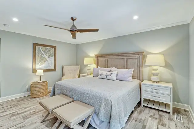 Bedroom of this home in Sea Pines