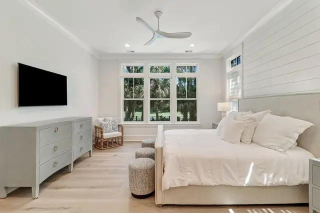Bedroom of this home in Sea Pines