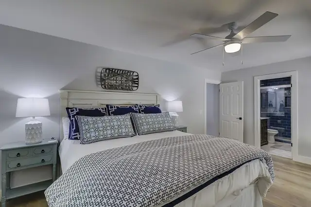 Bedroom of this home in Sea Pines