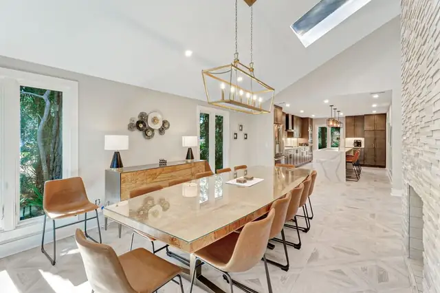 Dining area of this home in Sea Pines