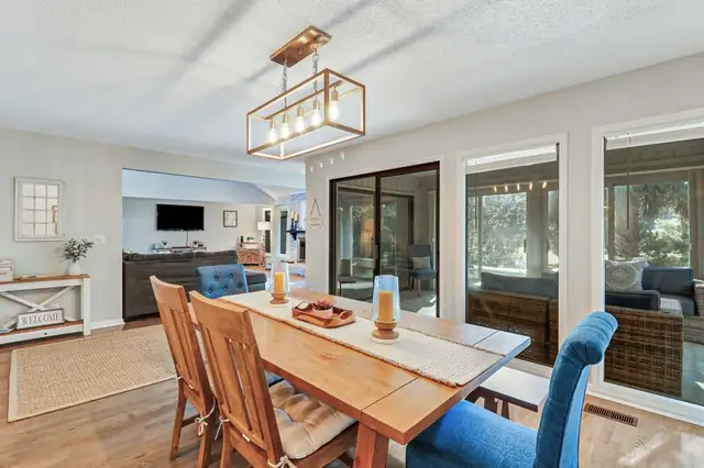 Dining area of this home in Sea Pines