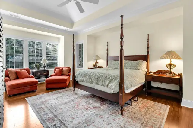 Bedroom of this home in Sea Pines