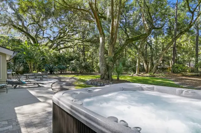 Pool of this home in Sea Pines