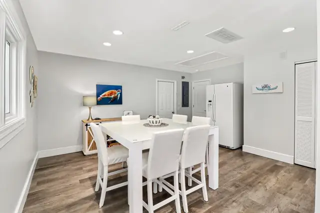 Dining area of this home in Sea Pines