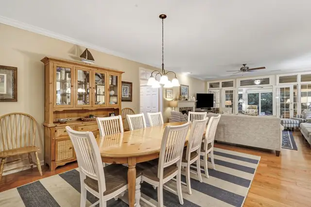 Dining area of this home in Sea Pines