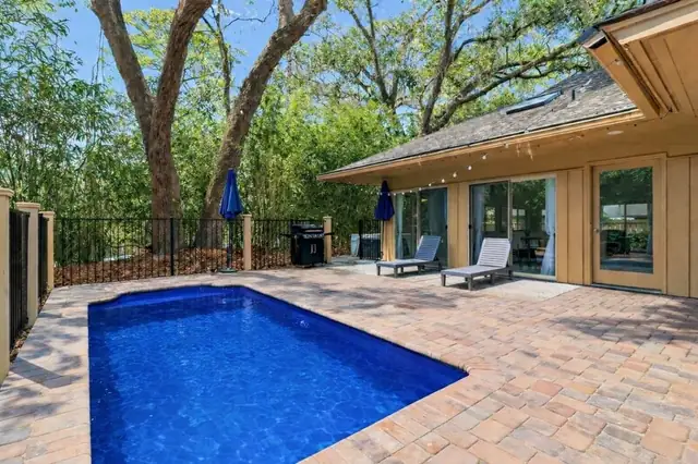 Pool of this home in Sea Pines