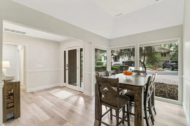 Dining area of this home in Sea Pines
