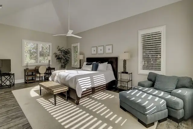 Bedroom of this home in Sea Pines