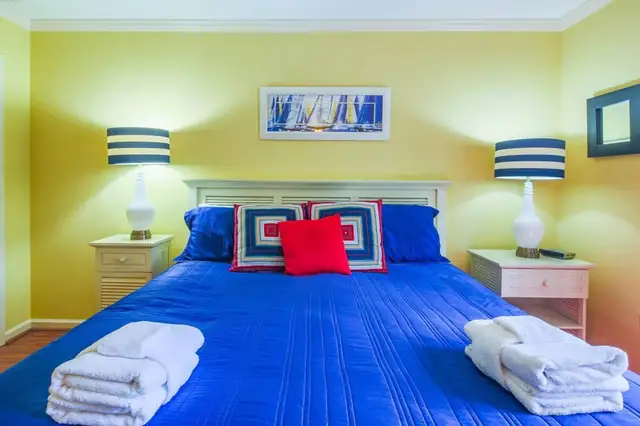 Bedroom of this home in Sea Pines