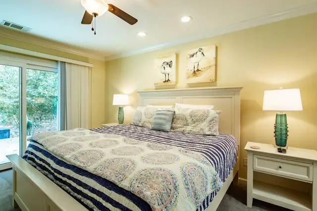 Bedroom of this home in Sea Pines