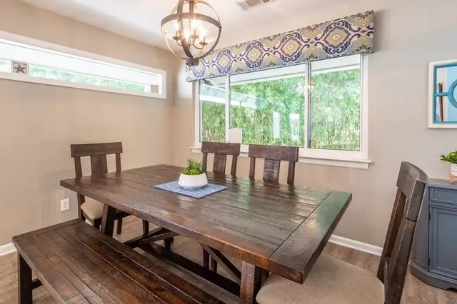 Dining area of this home in Sea Pines