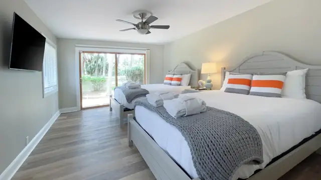 Bedroom of this home in Sea Pines