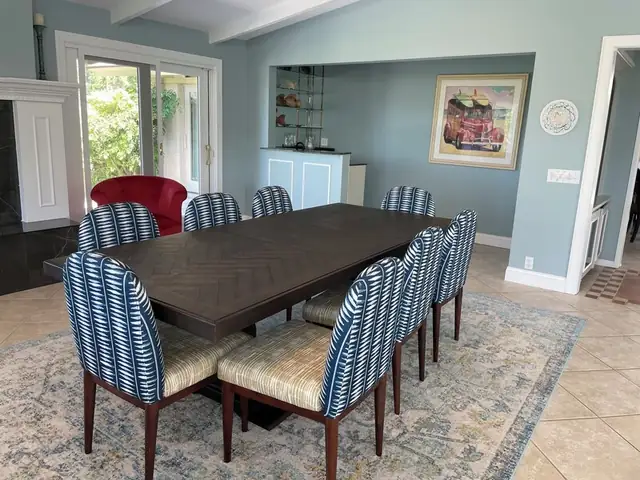 Dining area of this home in Sea Pines