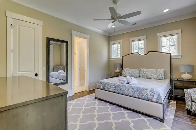 Bedroom of this home in Sea Pines