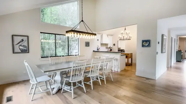 Dining area of this home in Sea Pines