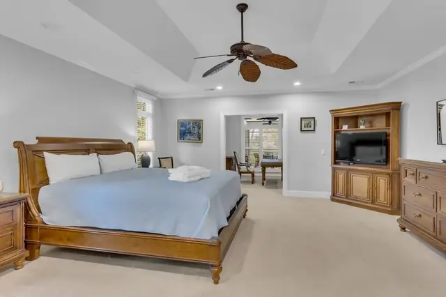 Bedroom of this home in Sea Pines