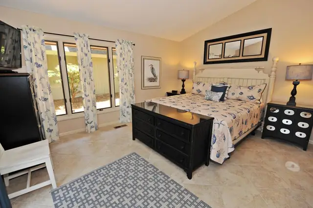 Bedroom of this home in Sea Pines