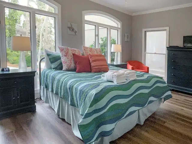 Bedroom of this home in Sea Pines