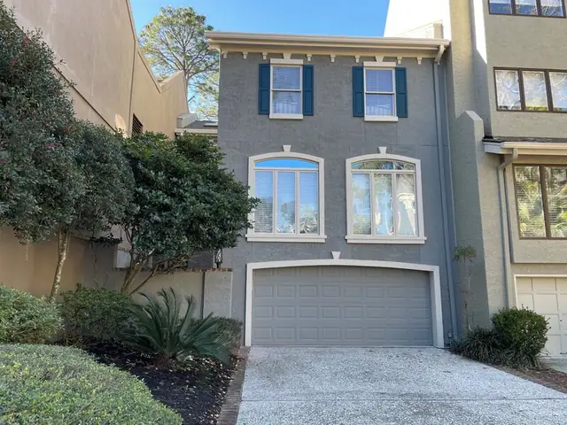 Outside of this home in Sea Pines