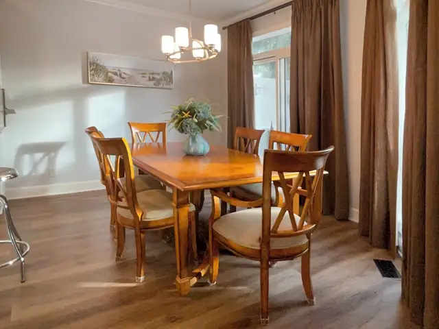 Dining area of this home in Sea Pines